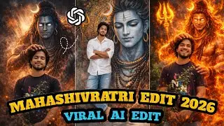Viral Mahashivratri AI Photo 🔱 Instagram Trend 2026 | Make your photo with Mahadev