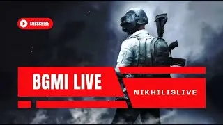 BGMI  LIVE | Rush game play | NikhilisLive