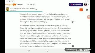 Ticci toby x reader part 1|Chapter 1|Camp Creepypasta|