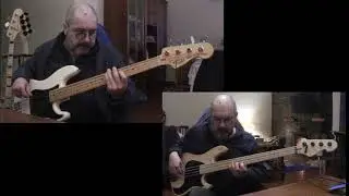 Little Drummer Boy - Bob Seger version (bass cover)