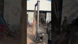 Vertical Screw Conveyor for Lifting Sand
