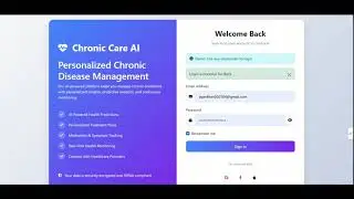 ChronicCare AI Website Tour &ndash; See How We Simplify Chronic Health Management!&rdquo;