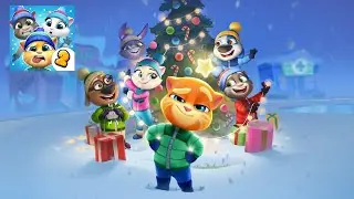 Talking Ginger joining He&rsquo;s finally here! bright new house My Talking Tom Friends 2 Christmas Update
