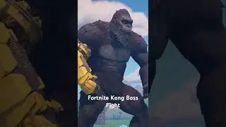 Playable King Kong Boss #fortnite #fortniteking