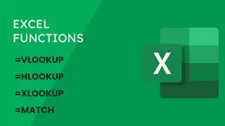 You're not using lookup functions correctly!! | Master VLOOKUP, HLOOKUP, XLOOKUP and MATCH in Excel!