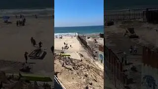 The Deadly Border Wall in the Ocean &mdash; Why Crossing It Is Almost Impossible 🌊🚫 #shorts
