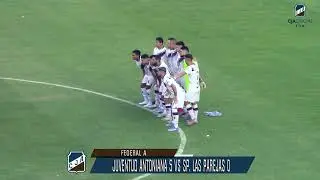 JUVENTUD ANTONIANA 5 VS SPORTIVO LAS PAREJAS 0 OFICIAL CJA