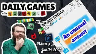 Weekly Squardle and other Daily Wordle-like games! - Jan 31, 2025