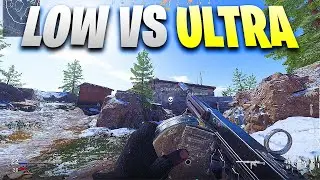 Call of Duty: Vanguard PC Multiplayer | Low vs Ultra Settings | 3080 GPU i9-9900k | 1080p