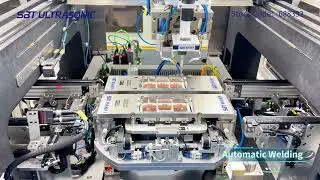 【SBT Ultrasonic】Fully Automatic Power Module Terminal Welding Equipment