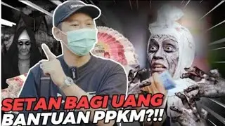 DONI SALMNAN BAGIKAN UANG DI LAMPU MERAH NYURUH HANTU😲