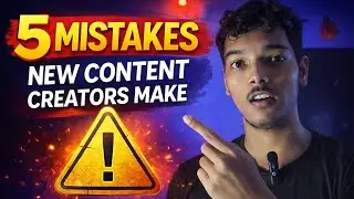 5 Big Mistakes New Content Creators Make ❌ | Avoid These to Grow Faster 🚀