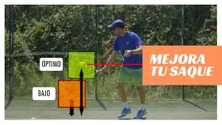 SAQUE PADEL‼️: APRENDE PADEL con 5 CONSEJOS para mejorarlo🔥