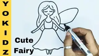How To Draw A Cute Fairy Easy