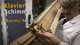 Klavier Schimmel - Reparatur Teil 2 (3)