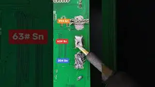 #SolderWire 63 Solder Melts and Solders Better #Soldering