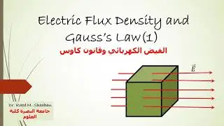المجال الكهربائي وقانون كاوس   د. رائد مسلم