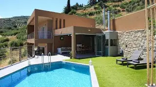 Design Villa Nicol Heated Pool Summer kitchen, Heraklio Town, Greece