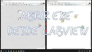 Abrir un Archivo Ejecutable (EXE) con Labview
