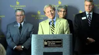 Bruce Harreld, MBA, introduced as 21st UI President