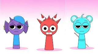 Every Young Sprunki OC Character I Created 3