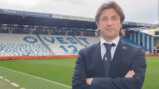 La conferenza di presentazione di mister Massimo Rastelli