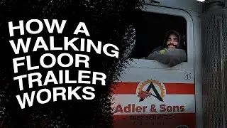 How a Walking Floor Trailer Works | Adler Adventures