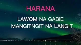 HARANA - Missing Filemon (KARAOKE version)