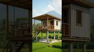 Cozy Small House Design in the Ricefield | Peaceful Provincial Living