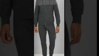 Ace - Pierre Cardin Zip Through Herringbone Hoody