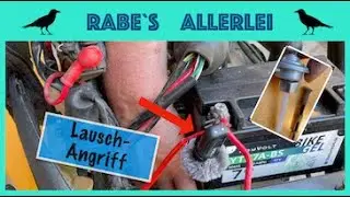 Vom Putzteufel befallen, Benzinhahn erneuert und Z&uuml;ndfunken gekauft - Znen Retro Roller ZN 50 QT