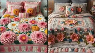 Crafted Comfort: Exquisite Crochet Knitted Bed Sheets for Winter(2024)