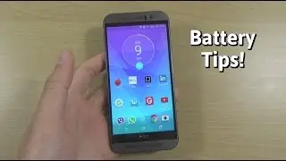 HTC One M9 Tutorial  - How to Increase Battery Life!