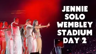 [4K] BLACKPINK 제니 Jennie Solo - 'DEADLINE' World Tour Day 2 at Wembley Stadium, London (20250816)