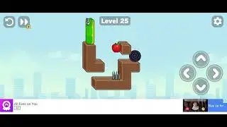 Snake Puzzle Slither to Eat Level 25 Walkthrough Solution