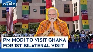 PM Modi News | PM Modi To Visit Ghana On July 2–3 For 1st Bilateral Visit