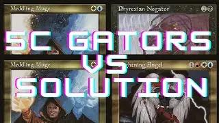 5c Gators vs The Solution | PREMODERN MTG PAPER GAMEPLAY | Impulse Plays