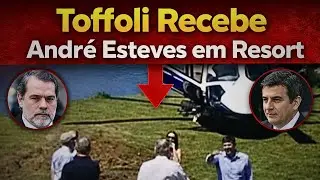 🚨Toffoli Recebe Andr&eacute; Esteves do BTG Pactual em Resort de Luxo