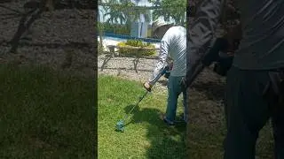 electric trimmer lightweight  #grasscutting #grasscutter #lawn ##garden #grasscuttingmachine