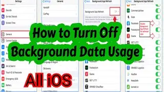 How to stop Background App Usage Battery Draining on Your iPhone