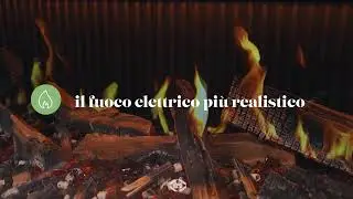🔥Camino elettrico olografico Virtuo Evolve di DRU - Electric holographic fireplace Virtuo Evolve🔥