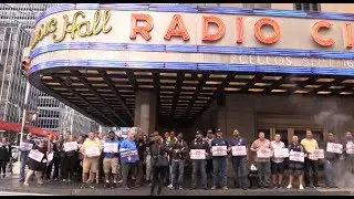 TEAMSTERS Support #FairnessForCasting Broadway Casting Directors Rally for Union Contract 6/8/17
