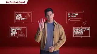 Open IndusInd Bank Online Savings Account from anywhere, anytime in just 4 simple steps!