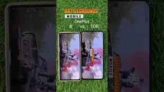 OnePlus 8 vs OnePlus 10R BGMI/Pubg test #battelgroundmobileindia #gaming #vs #bgmi #oneplus #iphone