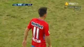 FCSB - Astra: super dribling Morutan - Liga 1 Etapa 14