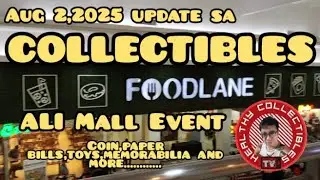 Coin and paper bills , toy and action figure sa isang event sa ALI Mall | Healthy Collectibles TV