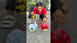 Mera 2Ta Remote Control Rabbit Ki Unboxing😍#shortsfeed