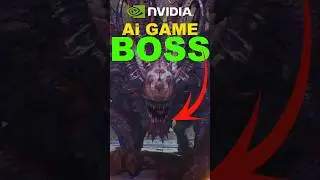 Meet Asterion : NVIDIA's Self-Learning AI Game Boss! 🔥🤯 #tech #shorts
