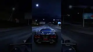 Cross' Corvette (Engine Sound) -  NFS Carbon OPUS