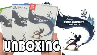 Распаковка Disney Epic Mickey: Rebrushed (PS5/Switch/Xbox One/XSX)